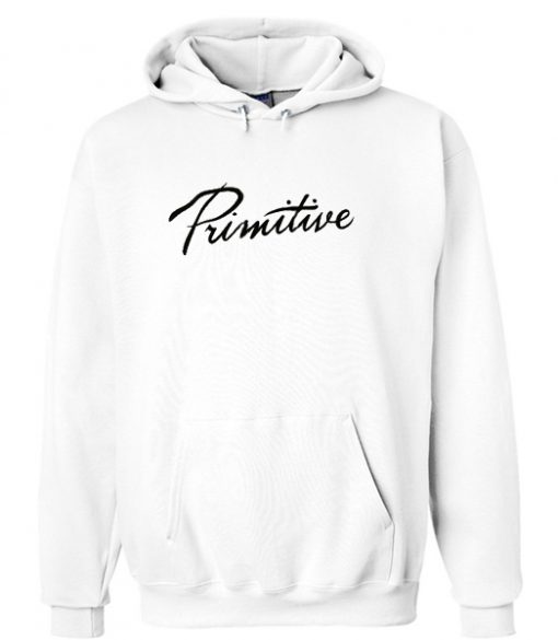 primitive font hoodie