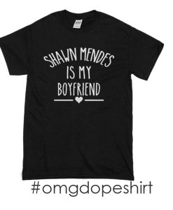 shawn mendes is may boyfriend t-shirt