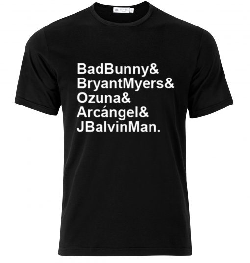 Bad Bunny and Bryan Miyers T-shirt