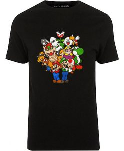 Cast Super Mario T-shirt