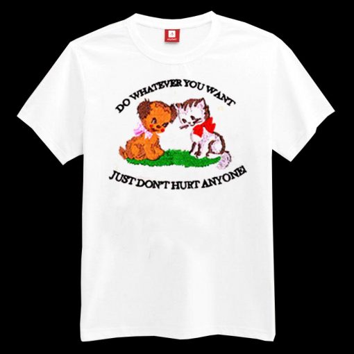 Don't Hurt Anyone Animal Velvet T-shirt