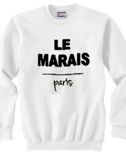 Le Marais Paris Sweatshirt