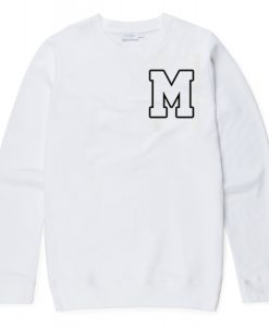 M Font Sweatshirt