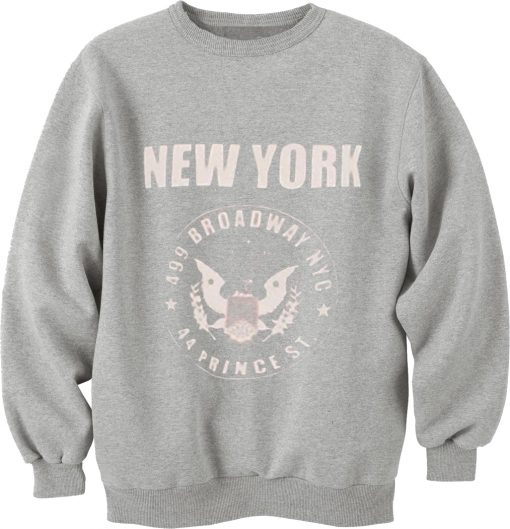 NY Broadway and Prince Sweatshirt