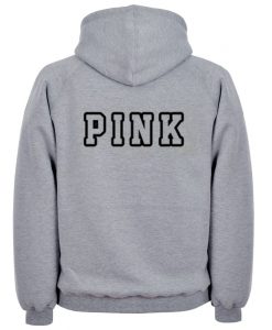 PINK Hoodie Back