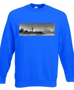 Sanibel Island Lighthouse Art Sweatshirt