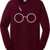 Scar and Glasses Harry Potter Sweatshirt