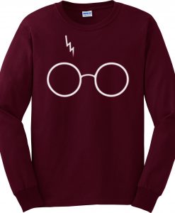 Scar and Glasses Harry Potter Sweatshirt