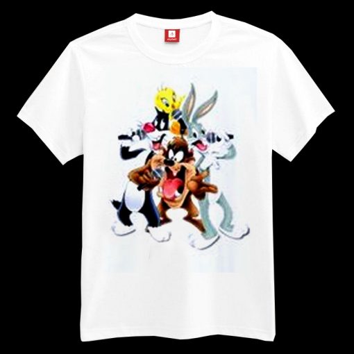 Sylvester, Tweety, Taz, Bugs Bunny T-shirt