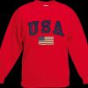 USA Flag Sweatshirt