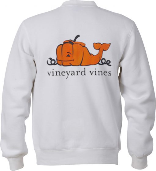 Vineyard Pumkin Pocket Sweatshirt Back