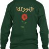 Blessed Rose Sweatshirt Back