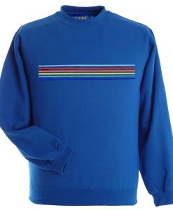 Line Rainbow Sweatshirt