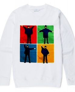 The Beatles Cartoon Sweatshirt