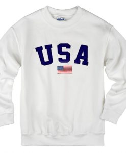 USA Flag Sweatshirt