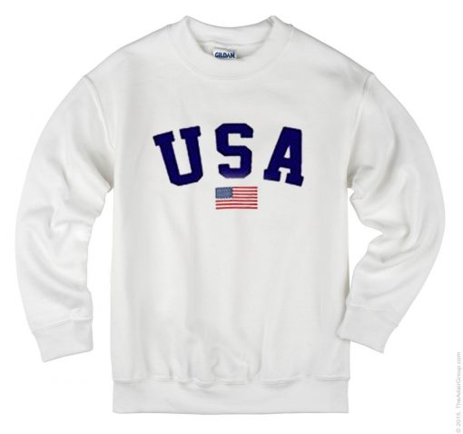 USA Flag Sweatshirt