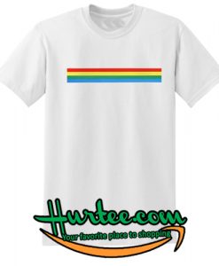 Rainbow Stripe T Shirt