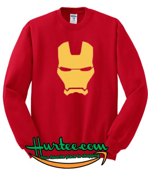 Iron Man Mask Sweatshirt