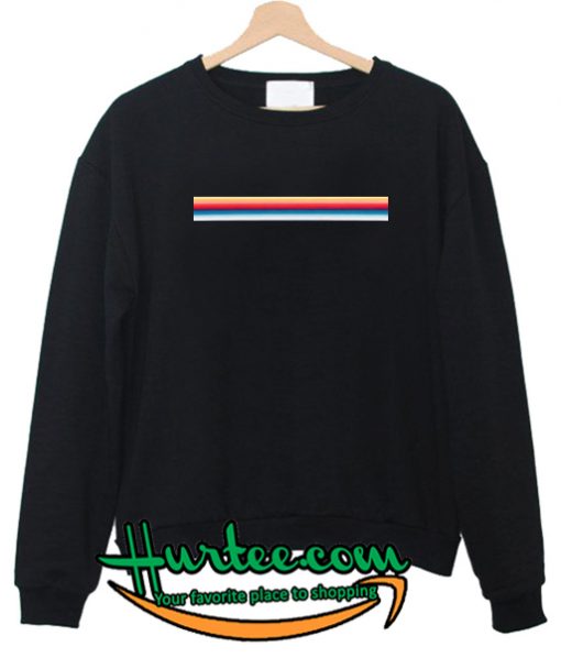 Line Rainbow Sweatshirt