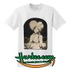 Afro curly hair girl eating dead zombie t shirt