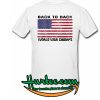 Back to Back World War Champs T-Shirt Back