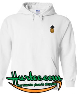 Cropped Pineapple Patches Hoodie