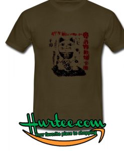 Maneki Neko Peace T-Shirt