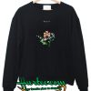 Respect Flower Print Sweatshirt