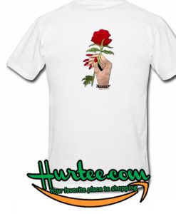 Rose Hand T Shirt back