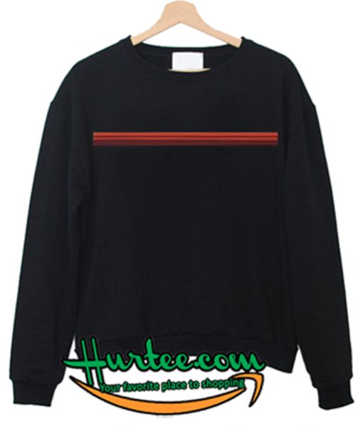 Stripe Color Sweatshirt