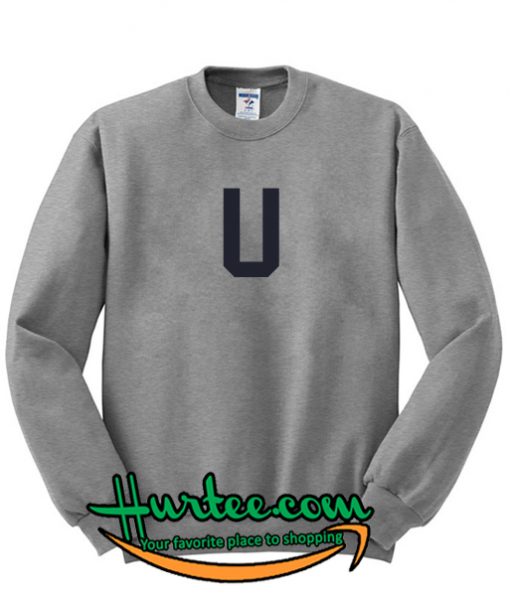 U Font Sweatshirt