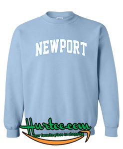 newport blue sweatshirt