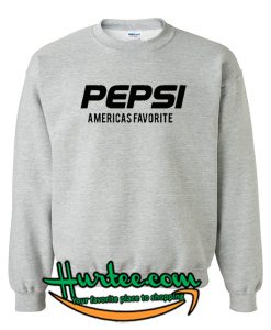 pepsi americas favorite sweatshirt