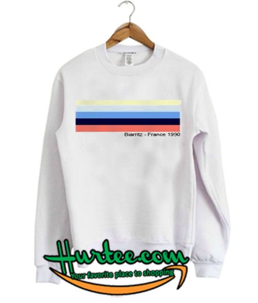 Biarritz France 1990 Sweatshirt