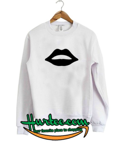 Black Lip Sweatshirt