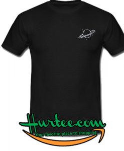 Black Saturn T shirt