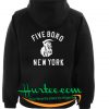 Five Board New York Hoodie Back