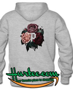 Flower Hoodie Back