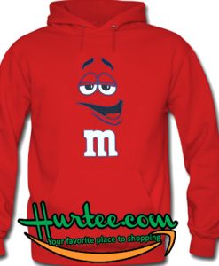 M&M Big Face Costume hoodie