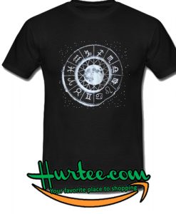 Moon Zodiac t shirt