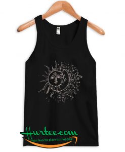 Sun moon tank top