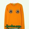 Yellow Sun Flower Sweatshirt