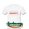 university t shirt