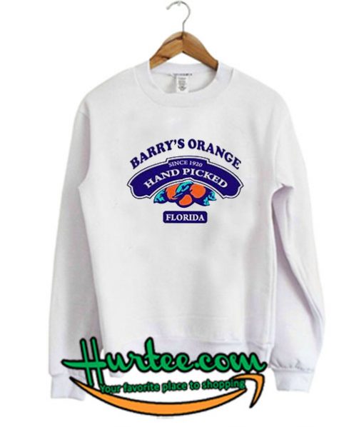 Barry’s Orange Florida sweatshirt