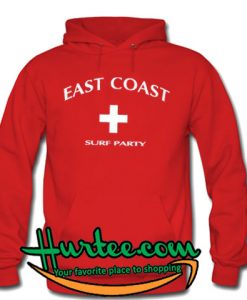 East Coast Surf Party Lifeguard Hoodie