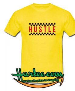 Hustle Checkered t shirt