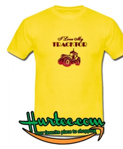 I Love My Tractor T-Shirt