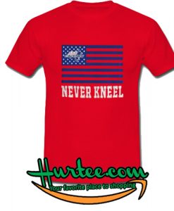 Never Kneel Capitals T Shirt