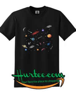 Space Planet Galaxy t shirt