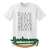 ABCDE Fuck donald trump t-shirt